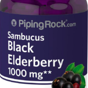 sambucus black elderberry 1000 mg 180 caps