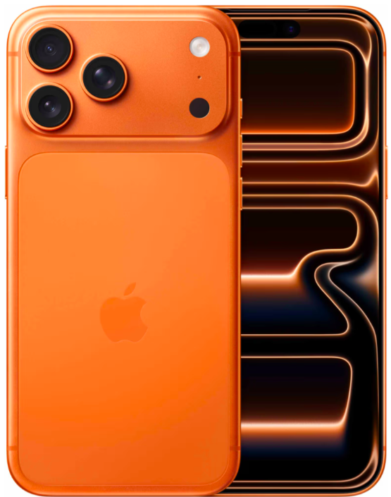 Apple iphone 17 pro max 1TB-Dual-SIM Kosmisk orange titan (Olåst)